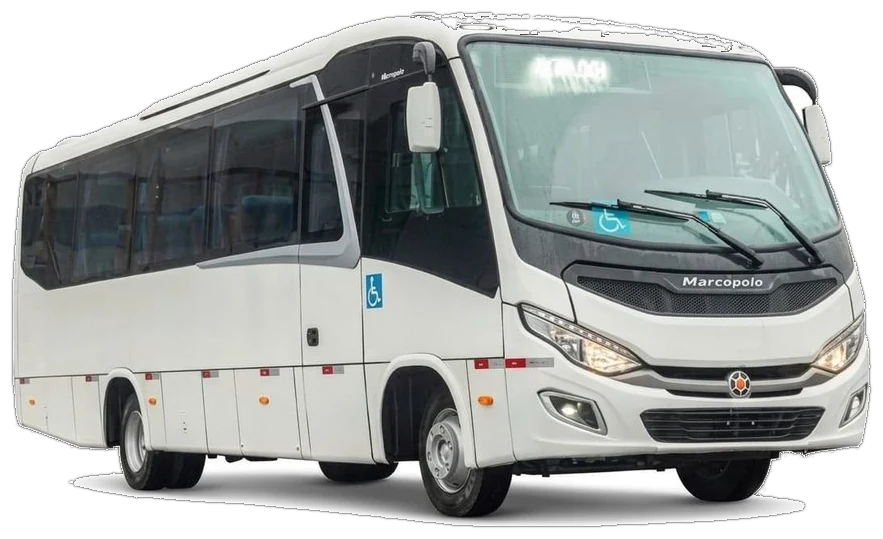 Micro-ônibus Marcopolo da frota Martini Tur